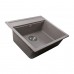 Гранітна мийка Globus Lux VOLTA мокко 570х510мм