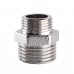 Ніпель редукційний 1/2″х3/8″ЗЗ нікельований А0542А(нк)