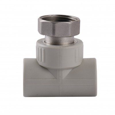 Трійник з накидною гайкою Kalde PPR ф25х1 Трійник з накидною гайкою Kalde PPR ф25х1