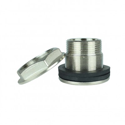 Врізання в бак 1 1/4″З нікельоване посилене Б5104А(нк)