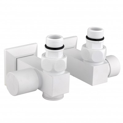 Набір Кран вентильний кутовий з американкою SOLOMON LUX 1/2″CUBE WHITE 8888_ТЕН (1уп) Набір Кран вентильний кутовий з американкою SOLOMON LUX 1/2″CUBE WHITE 8888_ТЕН (1уп)