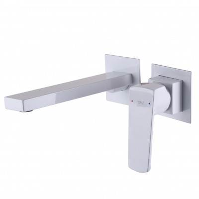 Змішувач для умивальника TOPAZ LEXI TL 21235-H57A-W Змішувач для умивальника TOPAZ LEXI TL 21235-H57A-W