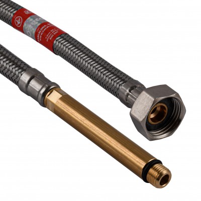 Шланг для змішувача TUCAI М10х1/2″- L75 довга 0,6м. TAQ GRIF 212386 Шланг для змішувача TUCAI М10х1/2″- L75 довга 0,6м. TAQ GRIF 212386