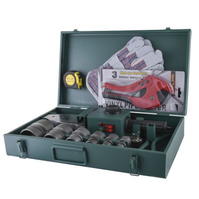 Паяльник PPR 1,6 кВт (в компл. Ножиці,рукавички, рулетка) для ППР d20-63 Паяльник PPR 1,6 кВт (в компл. Ножиці,рукавички, рулетка) для ППР d20-63