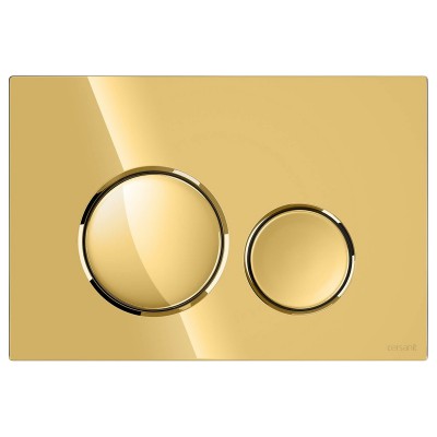 Кнопка змиву Cersanit LUNA глянцеве золото