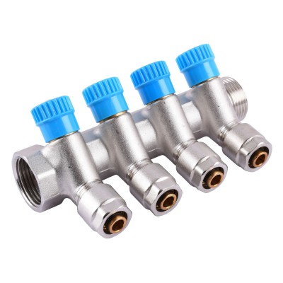 Колектор CRISTAL 1Gх1/2 *16 - 4-ою (під 35 *) з перекриттям (NM-1016) Колектор CRISTAL 1Gх1/2 *16 - 4-ою (під 35 *) з перекриттям (NM-1016)