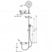 Душова система TRES EKO-TERM Termostatica 190388, Лійка 250мм