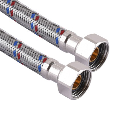 Шланг нержавіюча сталь SOLOMON 1/2″х1/2″ ВВ 1,0м HS30 Шланг нержавіюча сталь SOLOMON 1/2″х1/2″ ВВ 1,0м HS30