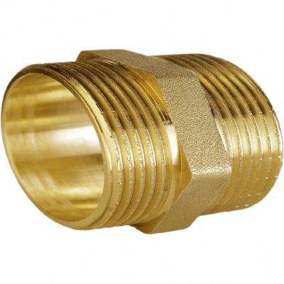 Ніпель 1″ЗЗ латунний А0506А Ніпель 1″ЗЗ латунний А0506А