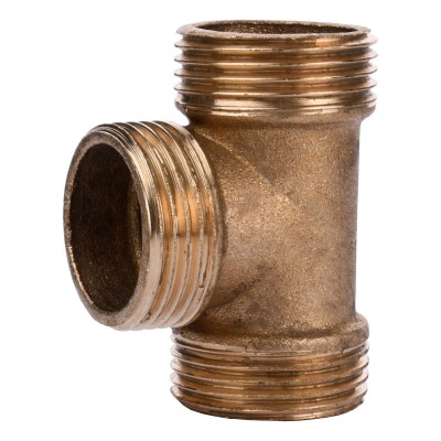 Трійник 1″ЗЗЗ латунний 217-1Б Трійник 1″ЗЗЗ латунний 217-1Б