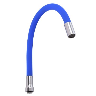 Вилив змішувача GLR-BLUE-55 для кухні Гофрований.силікон Синій , 3/4″ВН Вилив змішувача GLR-BLUE-55 для кухні Гофрований.силікон Синій , 3/4″ВН