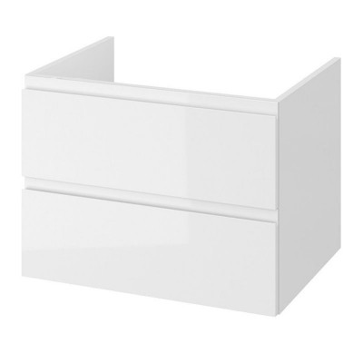 MODUO 80 Шафка під умивальник на стільницю з отвором для сифона біла MODUO 80 Шафка під умивальник на стільницю з отвором для сифона біла