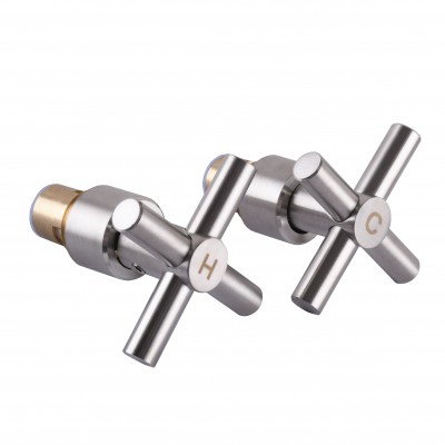 Рукоятка + Кран-букса Globus Lux DUKAT GBC-04SS-CER (2шт) Рукоятка + Кран-букса Globus Lux DUKAT GBC-04SS-CER (2шт)