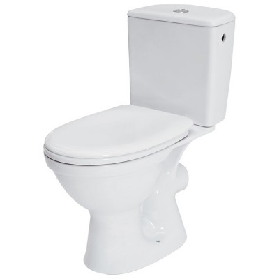 Компакт Cersanit 772 MERIDA 011 3/6 з кришкою поліпропілен з металевим кріпленням Компакт Cersanit 772 MERIDA 011 3/6 з кришкою поліпропілен з металевим кріпленням