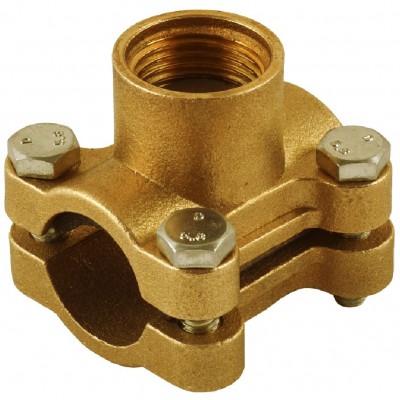 Врізання в трубу 1/2″(Ø21мм)х1/2″В латунне посилене Б3801А