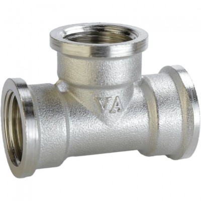 Трійник 1/2″ВВВ нікельований А0242-1А(нк)