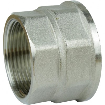 Муфта редукційна 1 1/2″х1 1/4″ВВ нікельована восьмигранна А0338А(нк) Муфта редукційна 1 1/2″х1 1/4″ВВ нікельована восьмигранна А0338А(нк)