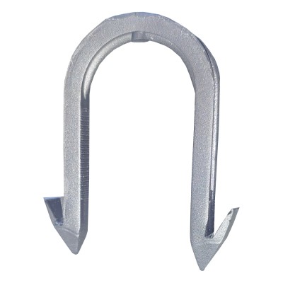 Такерна гарпун-скоба для кріплення труби ТП Ø16-20 довжина 40мм чорна монолітна (550шт) Такерна гарпун-скоба для кріплення труби ТП Ø16-20 довжина 40мм чорна монолітна (550шт)