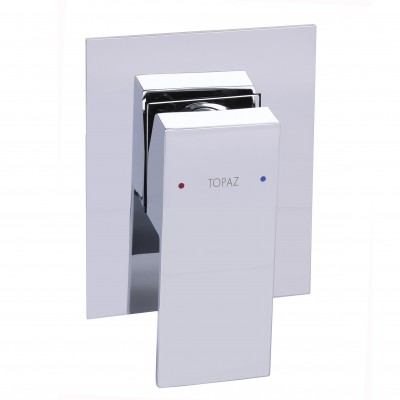 Змішувач для душу вбудований TOPAZ ODISS TO-18105-H66 на один вихід, без душового комплекту Змішувач для душу вбудований TOPAZ ODISS TO-18105-H66 на один вихід, без душового комплекту