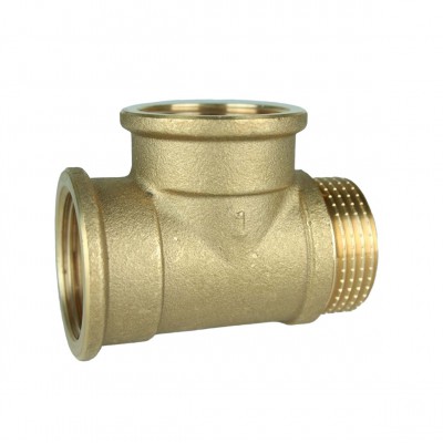 Трійник 1″ВВЗ латунний А0271А