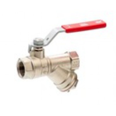 Кран кульовий з фільтром ″ARCO Sena″ 1″ вн./вн. 152305 (Ручка)