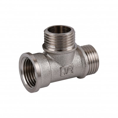 Трійник 1/2″ВЗЗ нікельований NT335S OPTIMUM Трійник 1/2″ВЗЗ нікельований NT335S OPTIMUM