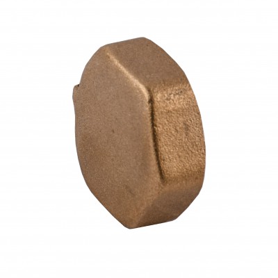 Заглушка 1″В латунна під пломбу LC501P OPTIMUM