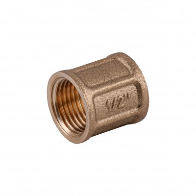 Муфта 1/2″ВВ латунна LM331S OPTIMUM Муфта 1/2″ВВ латунна LM331S OPTIMUM