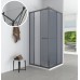 Душова кабіна квадратна без піддона DUNAJEC N90MS BRAVO (1уп.)