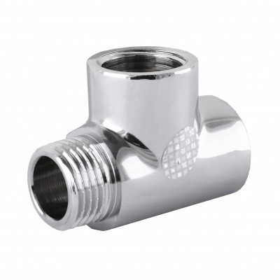 Трійник SOLOMON 1/2″ ВВЗ хром 8202 Трійник SOLOMON 1/2″ ВВЗ хром 8202