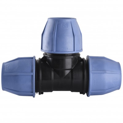 Трійник ПНД Vsplast 63*63*63 3001 Трійник ПНД Vsplast 63*63*63 3001