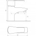 Змішувач для умивальника Globus Lux QUEENSLAND GLQU-0101 латунь(картридж Sedal)