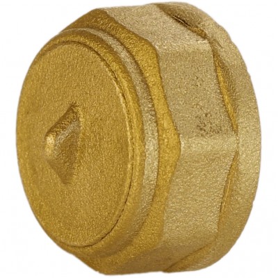 Заглушка 1/2″В латунна А1001А Заглушка 1/2″В латунна А1001А
