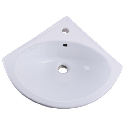 Умивальник кутовий 55 (Дніпрокераміка) Арт-0917 Умивальник кутовий 55 (Дніпрокераміка) Арт-0917