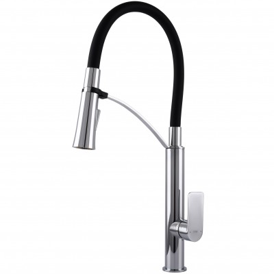 Змішувач для кухні TOPAZ BARTS TB 8817-H18, Шланги TAQ-M0855 Змішувач для кухні TOPAZ BARTS TB 8817-H18, Шланги TAQ-M0855