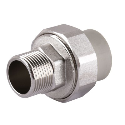 Муфта розбірна зовн. різьба (металева) PPR 40х1 1/4″ LIGHT 1018 Муфта розбірна зовн. різьба (металева) PPR 40х1 1/4″ LIGHT 1018