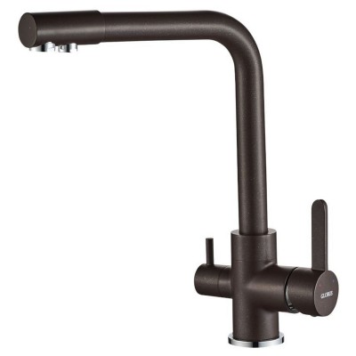 Змішувач для кухні під осмос Globus Lux LAZER GLLR-0444-6-MARONE Змішувач для кухні під осмос Globus Lux LAZER GLLR-0444-6-MARONE