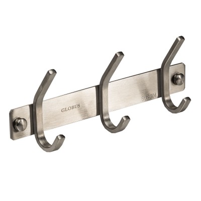 Планка з гачками Globus Lux SQ 9435-3 SUS304 Планка з гачками Globus Lux SQ 9435-3 SUS304