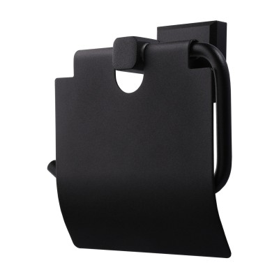 Тримач туалетного паперу TOPAZ TКВ 9926-BL чорний Тримач туалетного паперу TOPAZ TКВ 9926-BL чорний