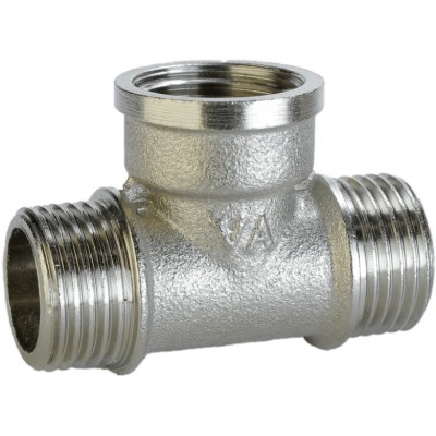 Трійник 1/2″ЗВЗ нікельований А0215А(нк)