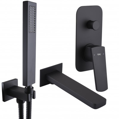 Змішувач для ванни вбудований TOPAZ LEXI TLG 21202-H21-BL Змішувач для ванни вбудований TOPAZ LEXI TLG 21202-H21-BL