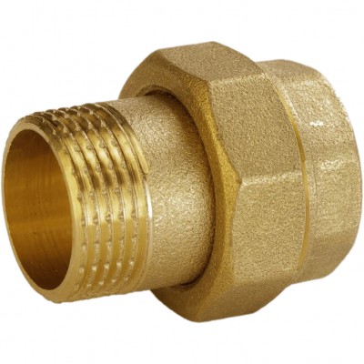 Згін американка пряма 1/2″ВЗ латунна Б0809А Згін американка пряма 1/2″ВЗ латунна Б0809А