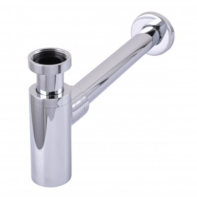 Сифон для раковин циліндричний Globus Lux GSB-32-125-00 1 1/4 ″, хром, латунь Сифон для раковин циліндричний Globus Lux GSB-32-125-00 1 1/4 ″, хром, латунь