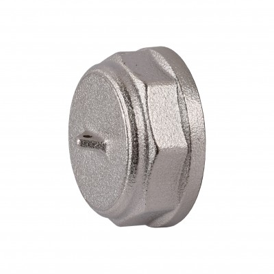 Заглушка 1″В нікельована під пломбу NC501P OPTIMUM