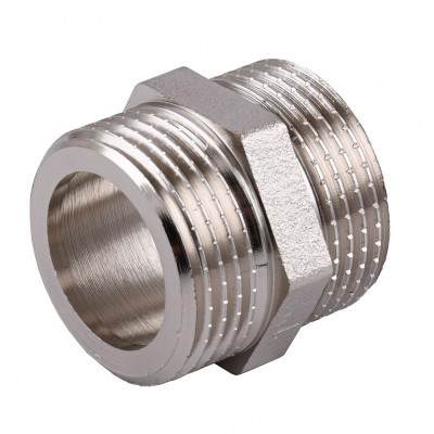 Ніпель 1″ЗЗ нікельований під прокладку NN552G OPTIMUM Ніпель 1″ЗЗ нікельований під прокладку NN552G OPTIMUM