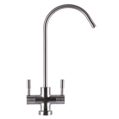 Кран для зворотного осмосу (подвійне підключення) ZB-77A-SN, ″Модерн″ Кран для зворотного осмосу (подвійне підключення) ZB-77A-SN, ″Модерн″