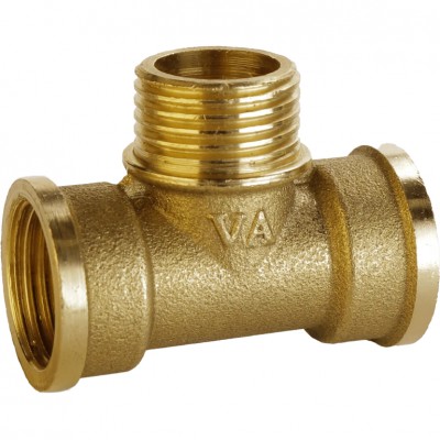 Трійник 1/2″ВЗВ латунний А0211А