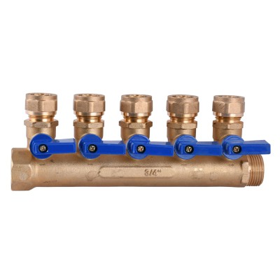 Колектор CRISTAL 3/4х16 ″5-ою з перекриванням (NM-1018) Колектор CRISTAL 3/4х16 ″5-ою з перекриванням (NM-1018)