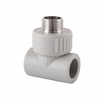 Трійник зовнішня різьба Kalde PPR ф20х3/4 2015 Трійник зовнішня різьба Kalde PPR ф20х3/4 2015