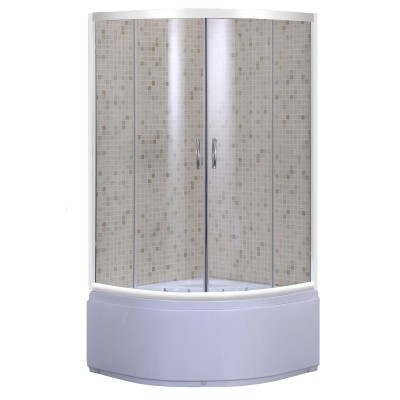 Душова кабіна півкругла WARTA H90TW (H90WT) BRAVO (2уп.) Душова кабіна півкругла WARTA H90TW (H90WT) BRAVO (2уп.)